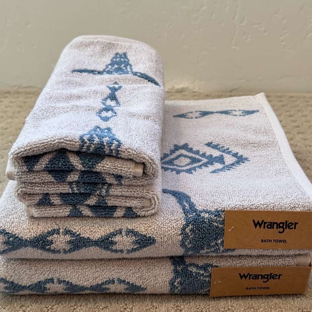 Wrangler | Longhorn Steer Towel Set cotton